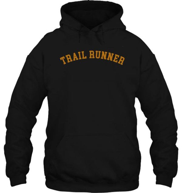 trail runner hoodie