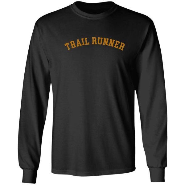 trail runner long sleeve