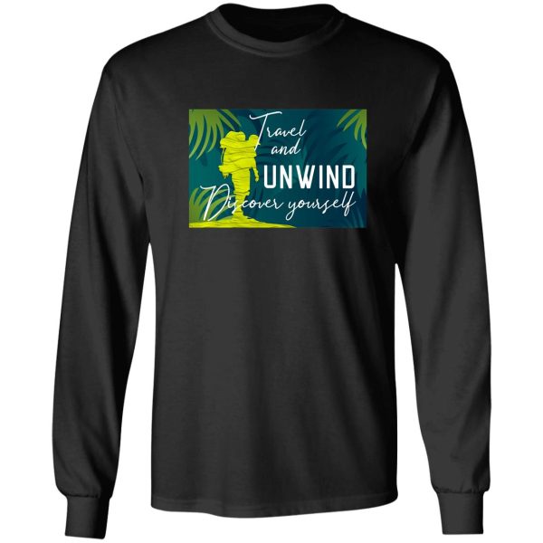 travel and unwind long sleeve