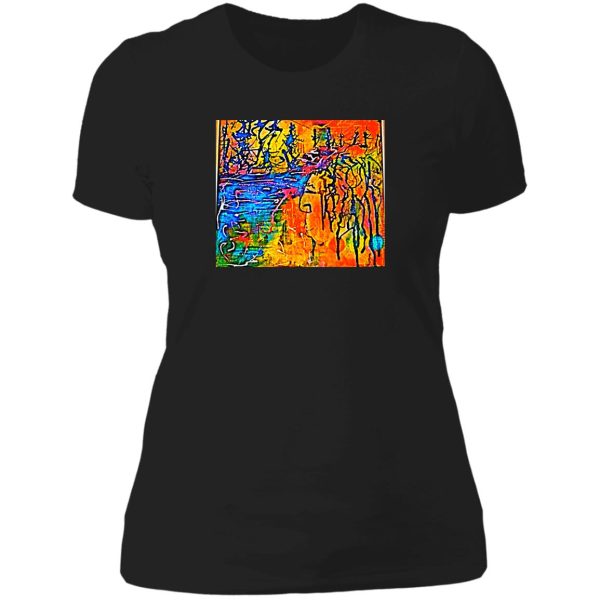 traveling solo lady t-shirt