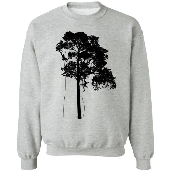 tree climbing sweatshirt