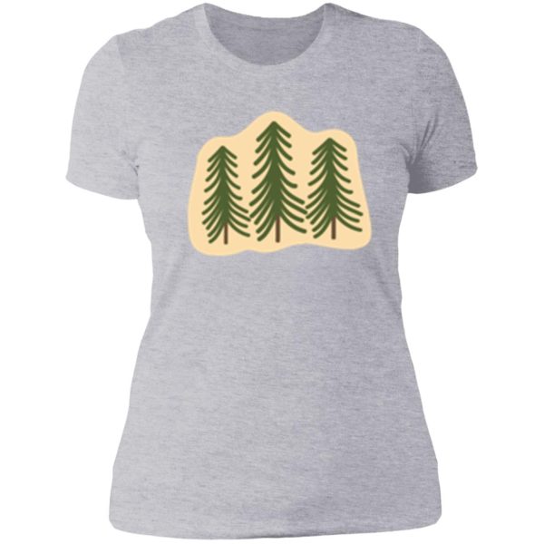 trees! lady t-shirt