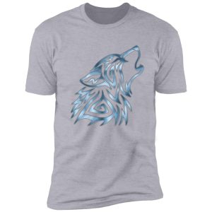 tribal howl steel shirt