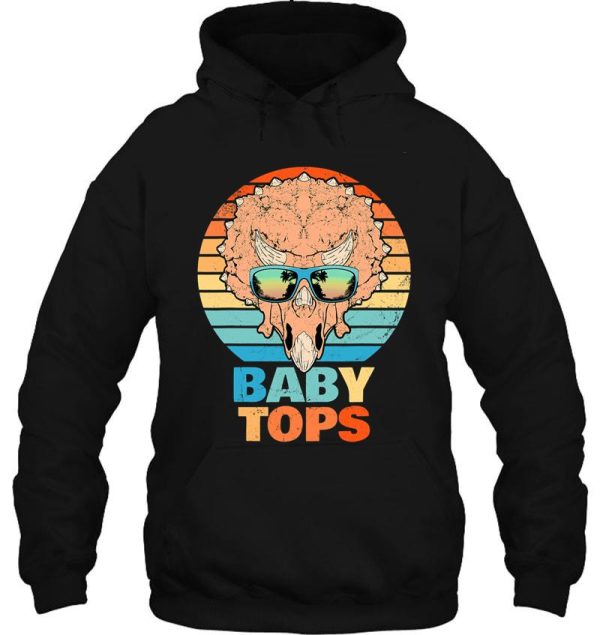 triceratops bafossil hunter funny hoodie