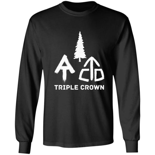 triple crown pct at cdt thru-hiker blaze long sleeve