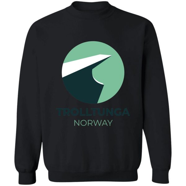 trolltunga - norway sweatshirt