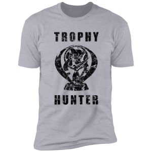 trophy hunter black distressed shirt