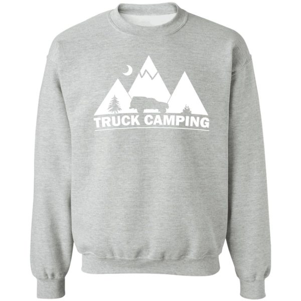 truck camping scenery shirt sweatshirt