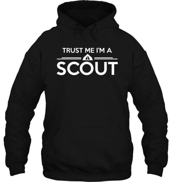 trust me i'm a scout hoodie