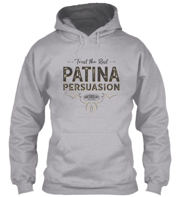 trust the rust - patina persuasion aircooled life hoodie