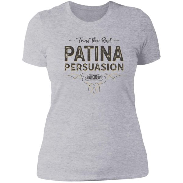 trust the rust - patina persuasion aircooled life lady t-shirt