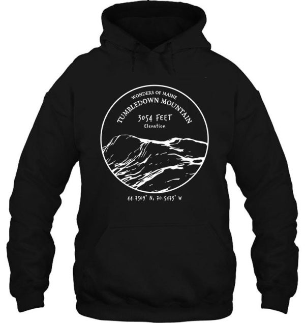 tumbledown mountain maine hoodie