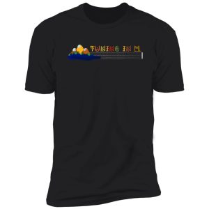 tuning in - nature and music shirt