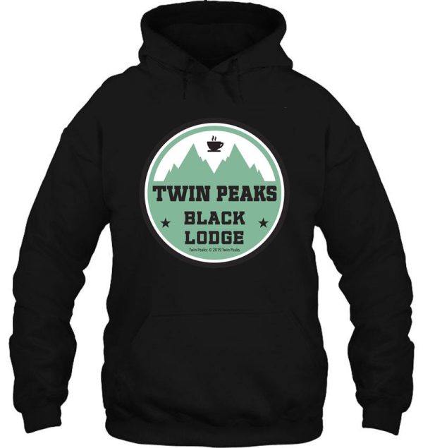 twin peaks black lodge hoodie