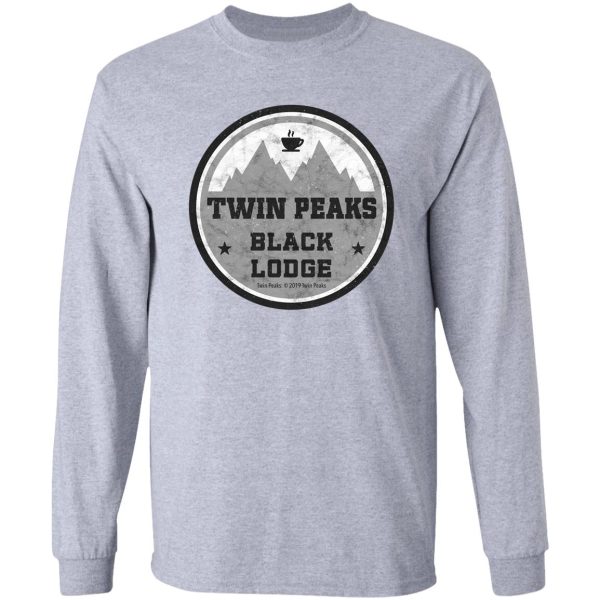 twin peaks black lodge vintage grunge style long sleeve
