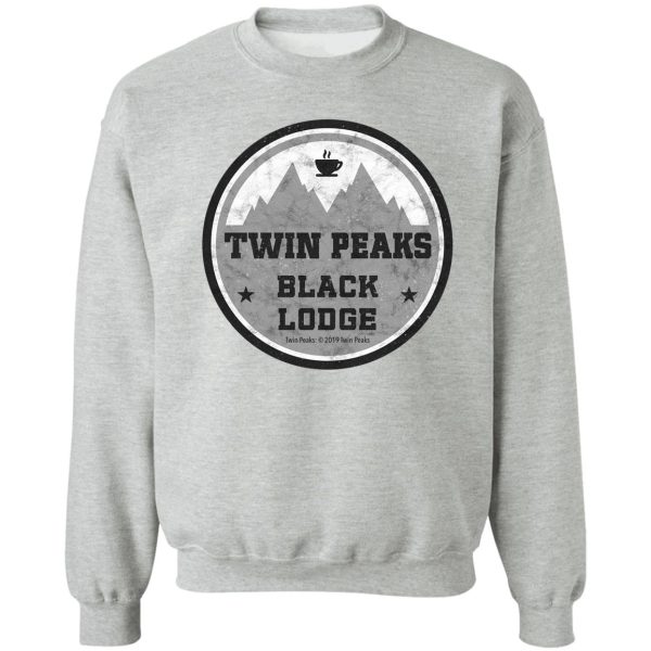 twin peaks black lodge vintage grunge style sweatshirt