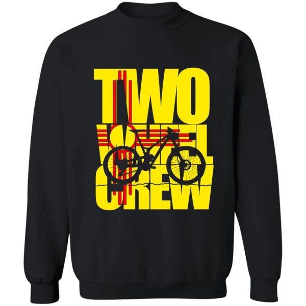 two wheel crew new mexico biking sweatshirt