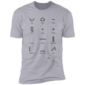 types of climbing holds shirt