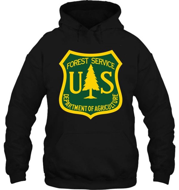 u.s. forest service logo hoodie