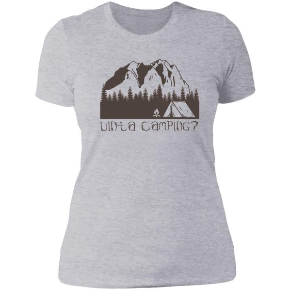 uinta camping lady t-shirt