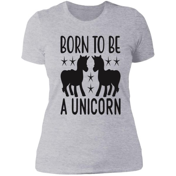 unicorn hunting lady t-shirt
