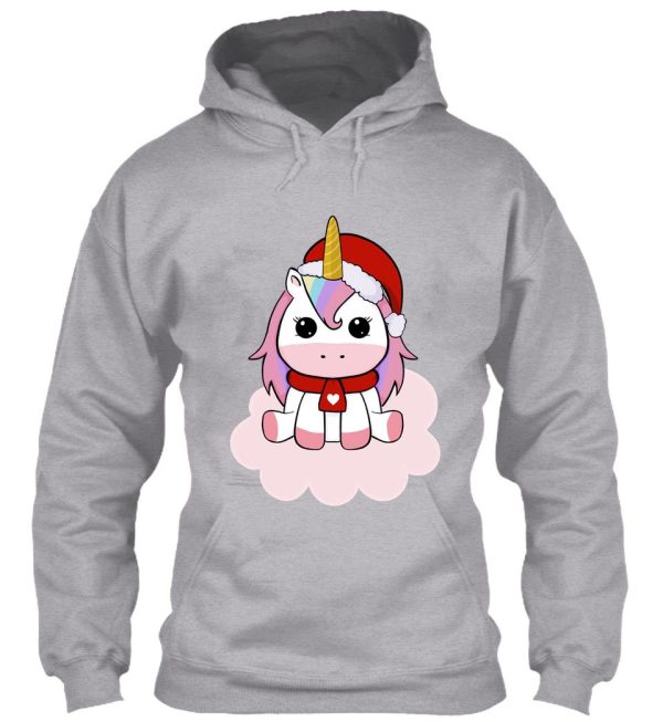 unicorn hunting season - christmas hoodie