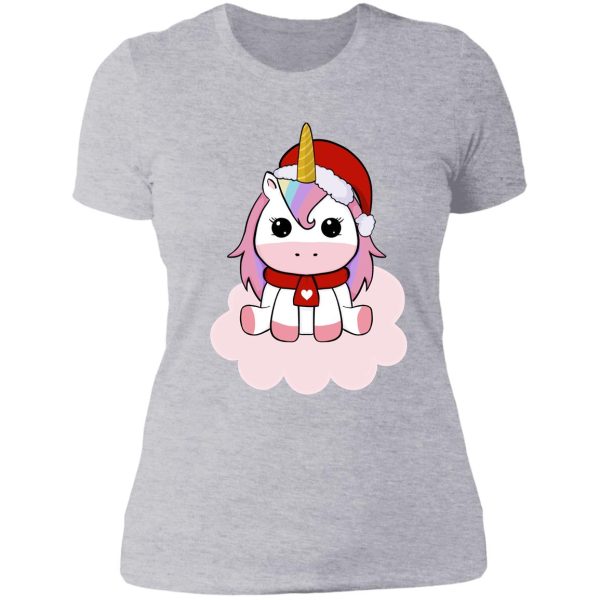 unicorn hunting season - christmas lady t-shirt