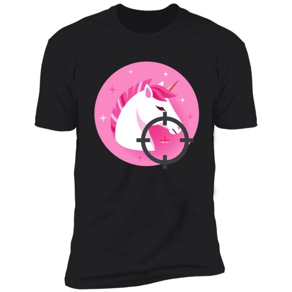 unicorn hunting season cute christmas unicorn shirt