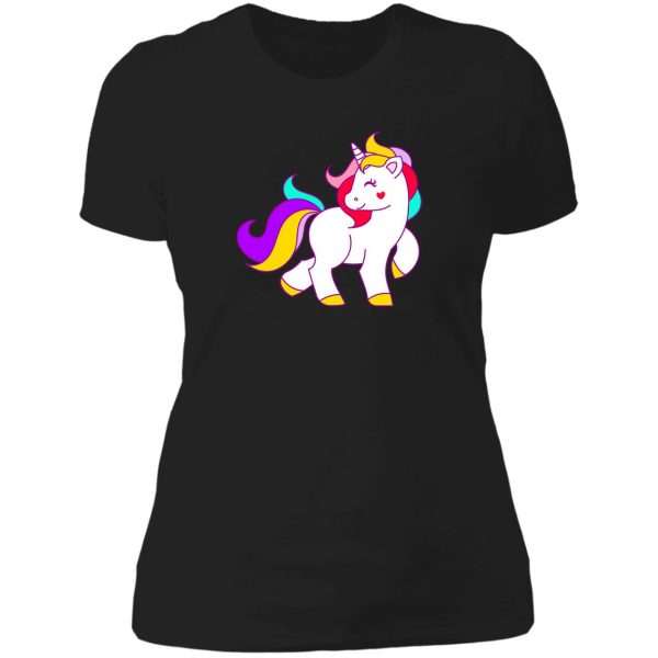 unicorn hunting season funny lady t-shirt