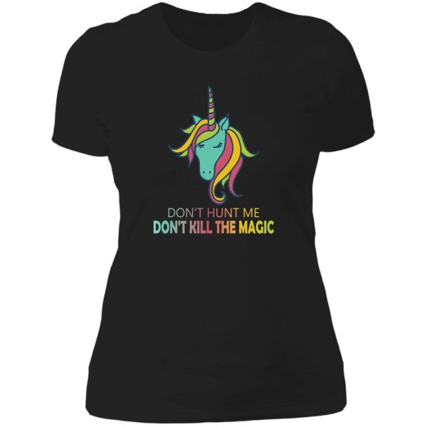 unicorn hunting season gifts for girlsunicorn birthday cute unicorn lady t-shirt