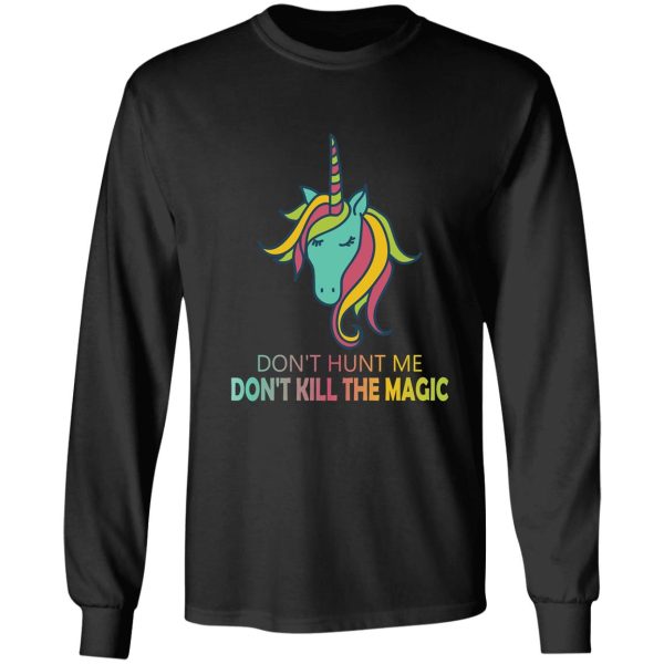 unicorn hunting season gifts for girlsunicorn birthday cute unicorn long sleeve