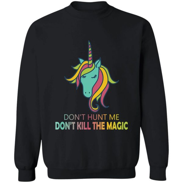 unicorn hunting season gifts for girlsunicorn birthday cute unicorn sweatshirt