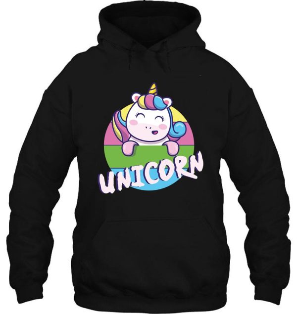 unicorn hunting season hoodie