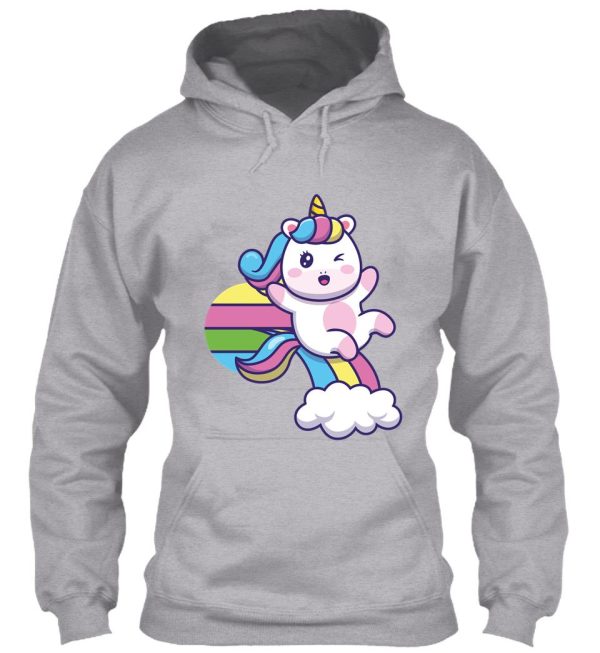 unicorn hunting season hoodie