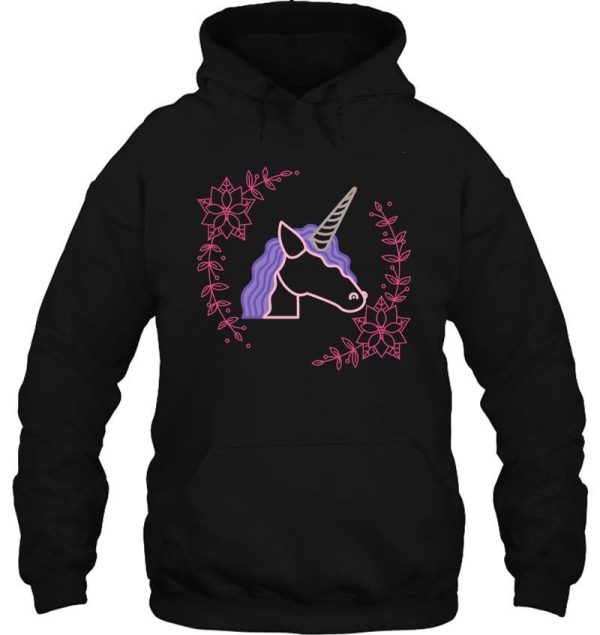 unicorn hunting season hoodie