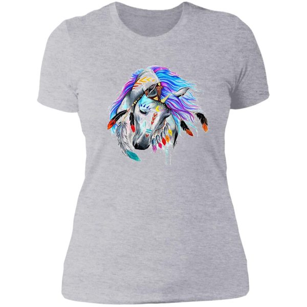 unicorn hunting season lady t-shirt