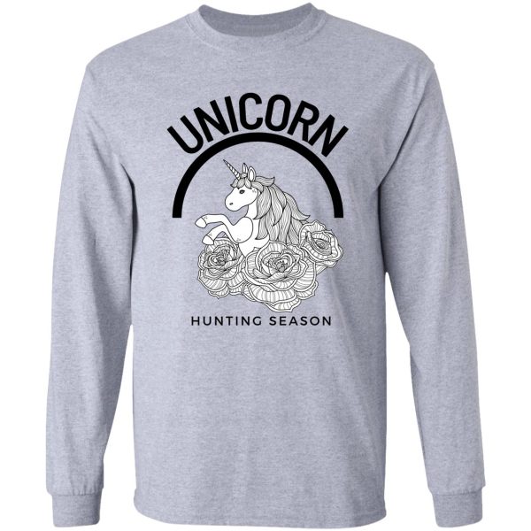 unicorn hunting season long sleeve