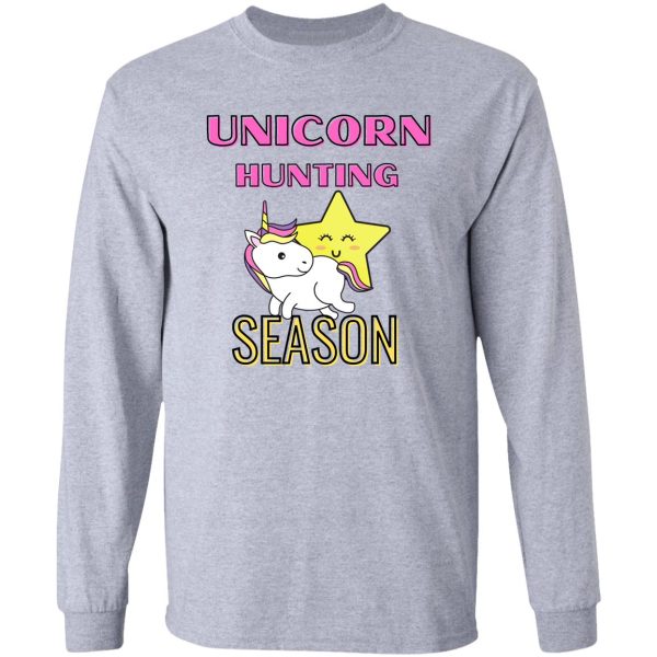 unicorn hunting season long sleeve