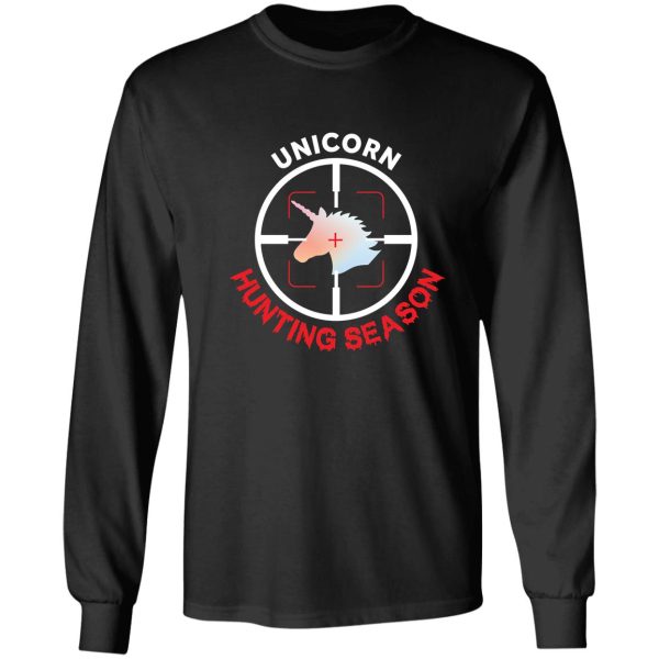 unicorn hunting season long sleeve