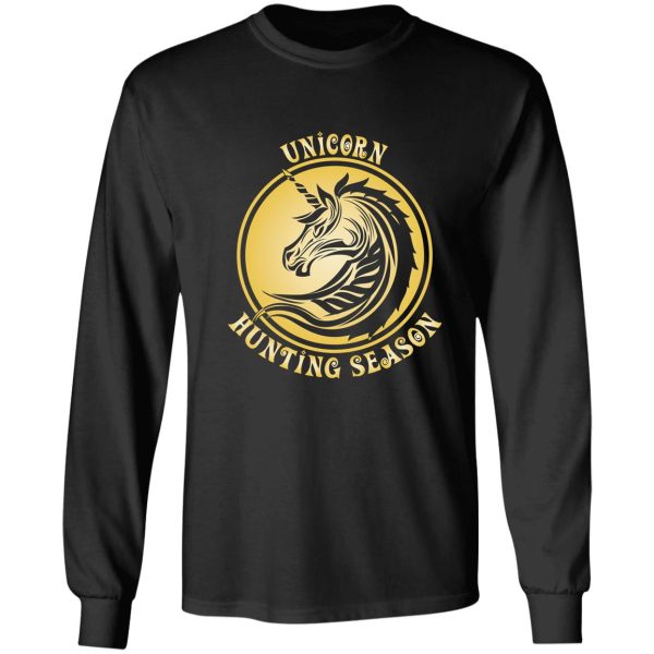 unicorn hunting season long sleeve