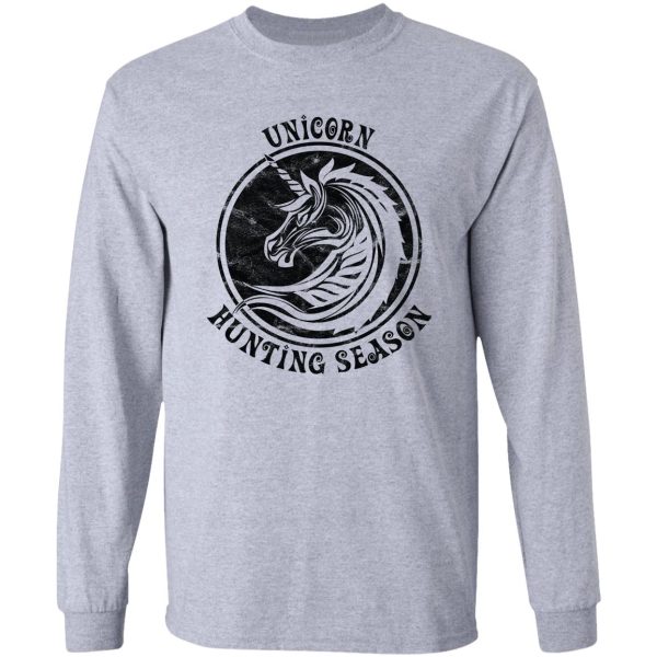 unicorn hunting season long sleeve