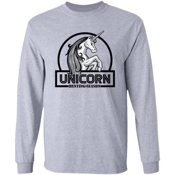 unicorn hunting season long sleeve