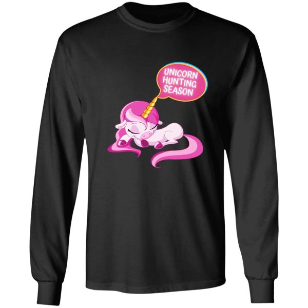 unicorn hunting season long sleeve