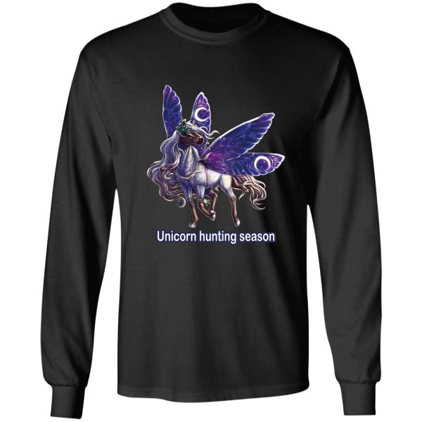 unicorn hunting season long sleeve