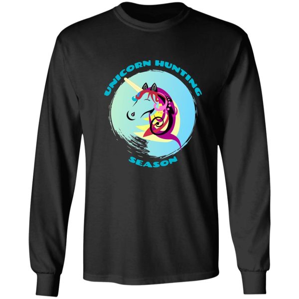 unicorn hunting season long sleeve