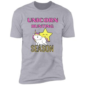 unicorn hunting season shirt