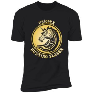 unicorn hunting season shirt