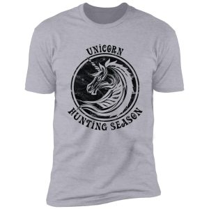 unicorn hunting season shirt