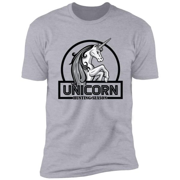 unicorn hunting season shirt