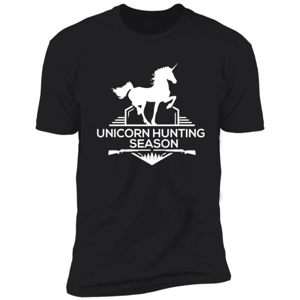 unicorn hunting season shirt